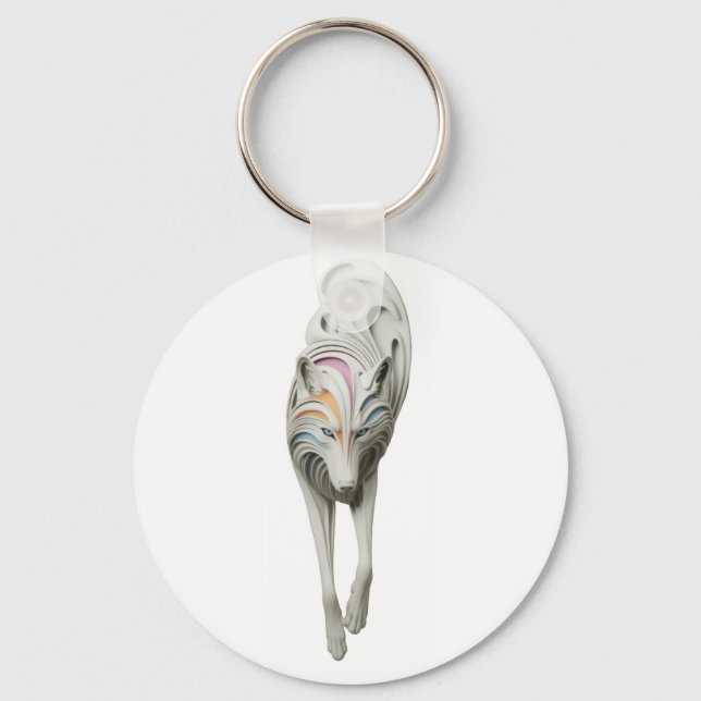Llavero WolfVibes (Anverso)