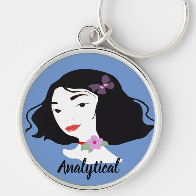 Llavero Woman analytical (Frente)