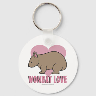 Llavero Wombat Love II