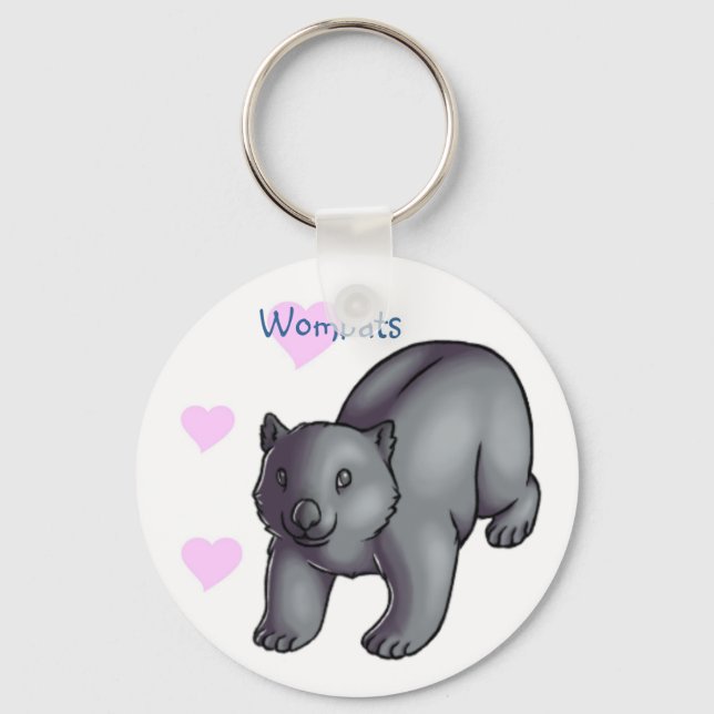 Llavero Wombats (Anverso)