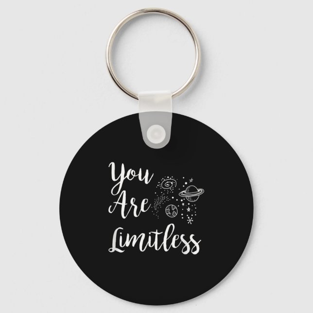 Llavero Women You Are Limitless Amazing Motivational  (Anverso)