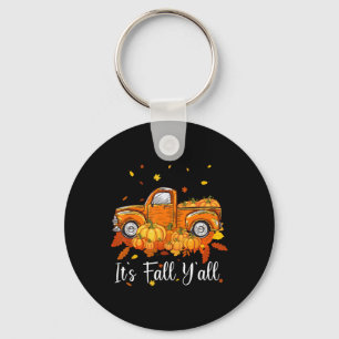 Llavero Women's Fall Y'all Pumpkin Truck Autumn Tree He