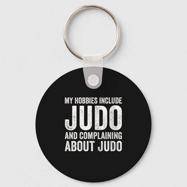 Llavero Womens My Hobbies Include Judo Funny Judoka V-neck (Anverso)