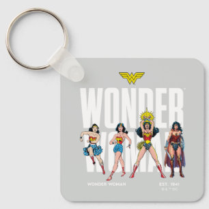 Llavero Wonder Woman Leyendas por Siempre Gráfico