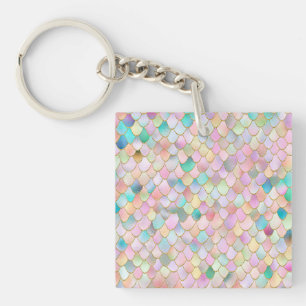 Llavero Wonky Trendy Chica Arcoiris escala Metalizado de s