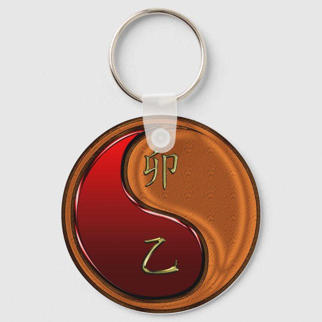 Llavero Wood Rabbit (Anverso)