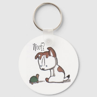 Llavero ¿Woof? ¡Keychain de Cachorro!