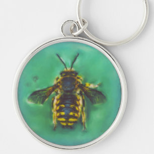 Llavero Wool Carder Bee
