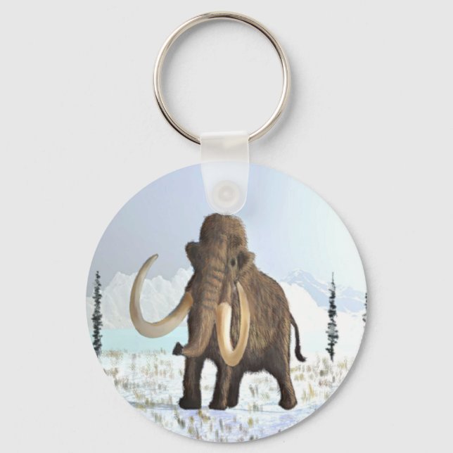 Llavero Wooly Mammoth (Anverso)