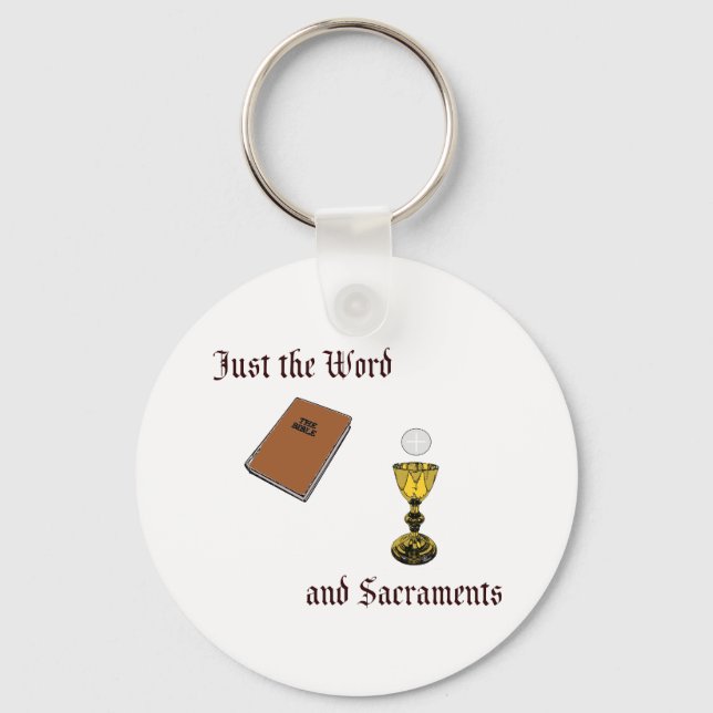 Llavero Word and Sacraments (Anverso)