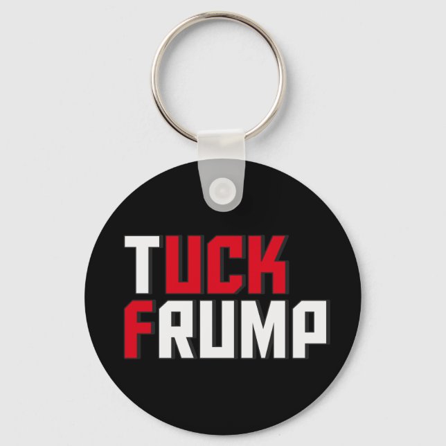 Llavero Wordplay anti divertido de Donald Trump de la (Anverso)