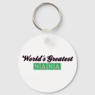 Llavero World's Greatest Nana (Verde)