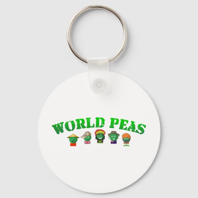 Llavero World Peas (Anverso)