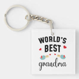 Llavero World’s Best Grandma – Perfect Gift for Loving Gra
