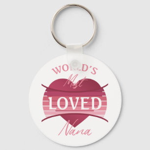 Llavero World’s Most Loved Nana