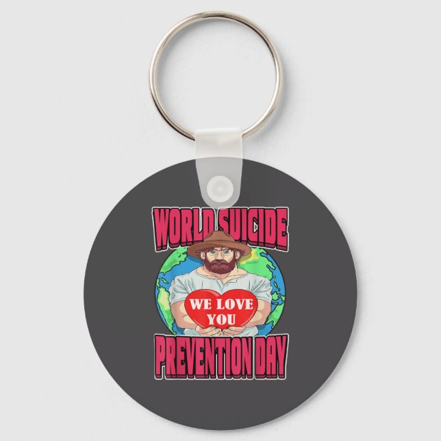 Llavero World Suicide Prevention Day Motivational Dad Sept (Anverso)
