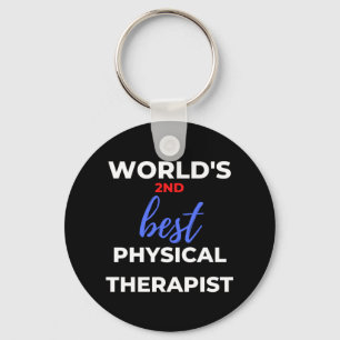 Llavero World's 2nd Best Physical Therapist