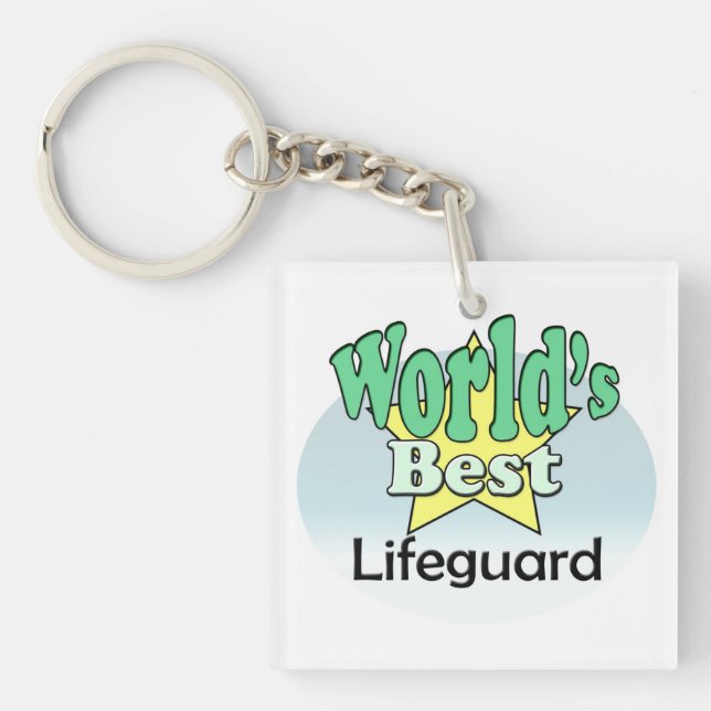 Llavero World's best LIfeguard (Frente)