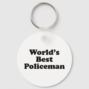 Llavero World's Best Policeman