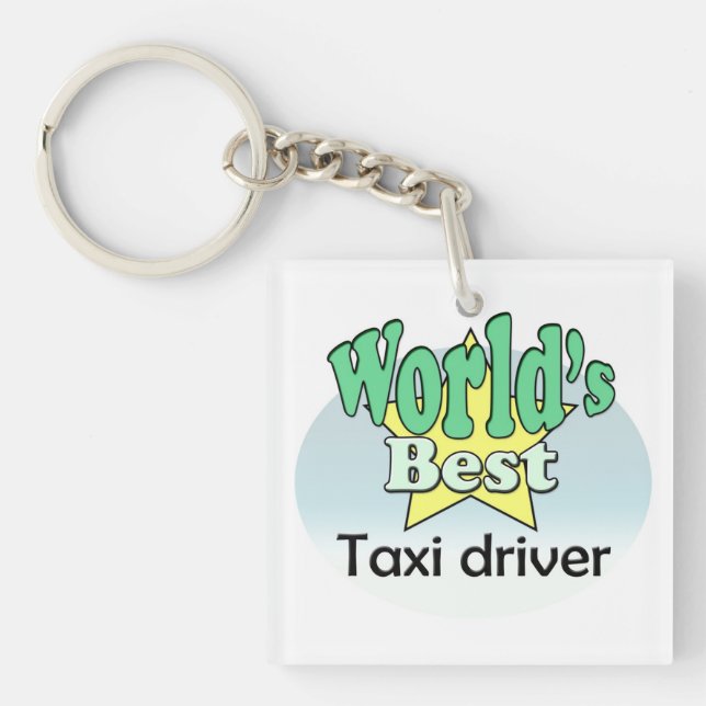 Llavero World's best Taxi Driver (Frente)