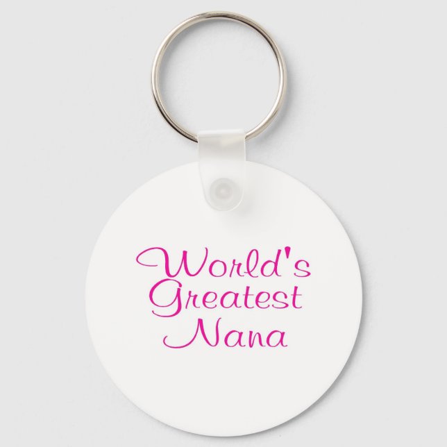 Llavero Worlds Greatest Nana (Anverso)