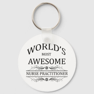 Llavero World's Most Awesome Nurse Practitioner