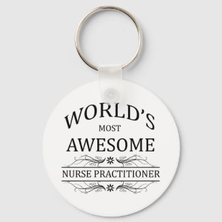 Llavero World's Most Awesome Nurse Practitioner
