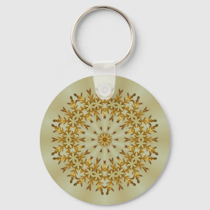 Llavero Wreath de Navidades dorados
