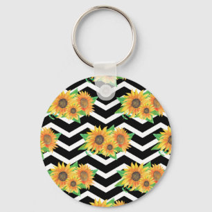 Llavero Wreath floral de girasol