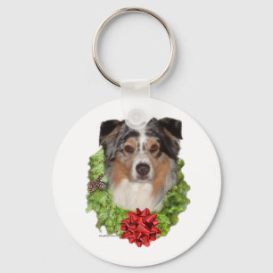 Llavero Wreath pastor australiana - Keychain