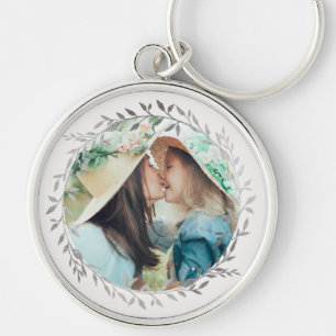 Llavero Wreath plateado
