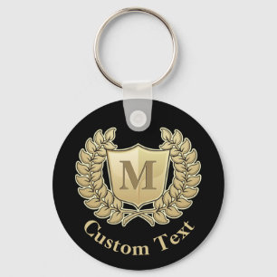 Llavero Wreath with Shield Keychain