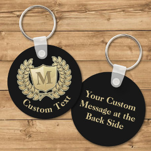 Llavero Wreath with Shield Keychain