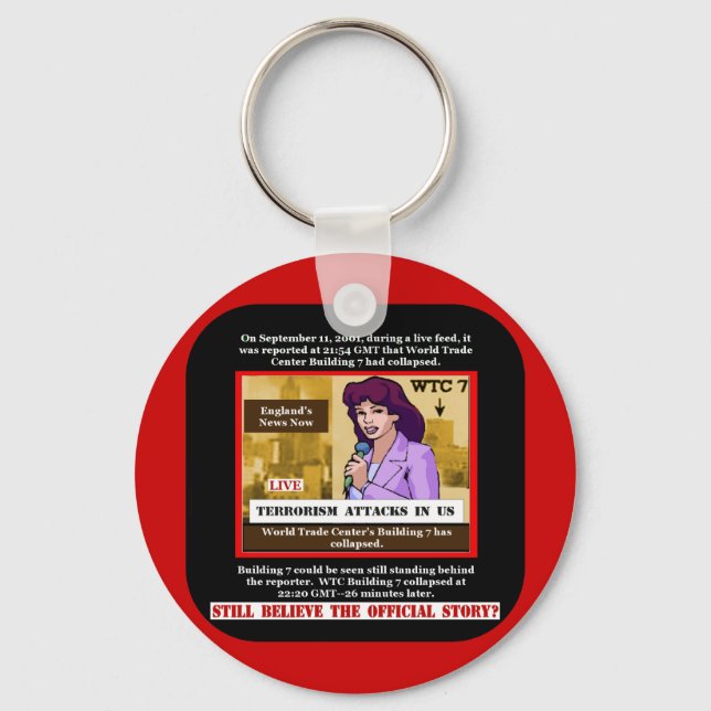 Llavero WTC Building 7 Keychain (Anverso)