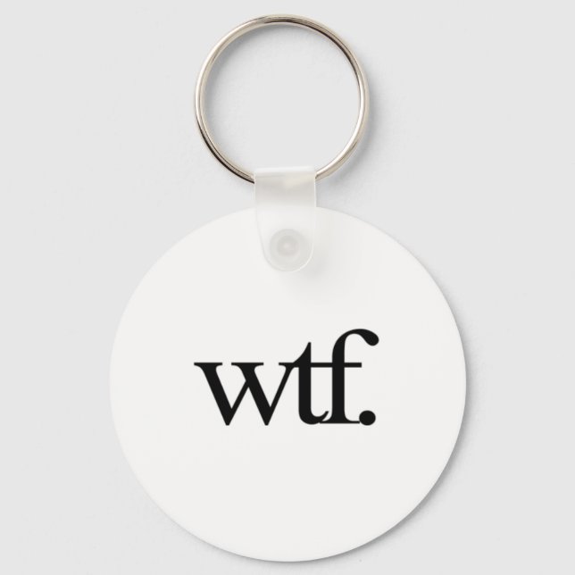 Llavero Wtf Keychain (Anverso)