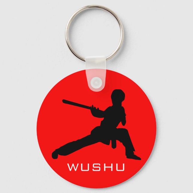 Llavero Wushu Staff (Anverso)