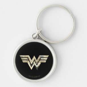 Llavero WW84  Logo De La Mujer Maravilla Dorada