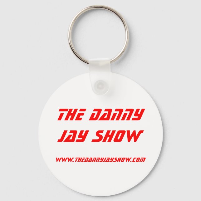 Llavero www.thedannyjayshow.com, The Danny Jay Show (Anverso)