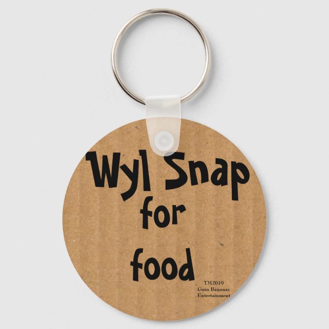 Llavero Wyl Snap Para Alimentos (Anverso)