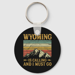 Llavero Wyoming Está Llamando Y Debo Ir 7
