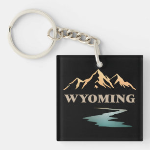 Llavero Wyoming Estados Unidos de América