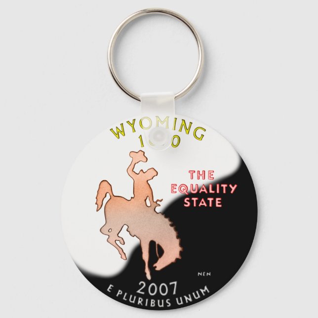 Llavero Wyoming Keychain (Anverso)