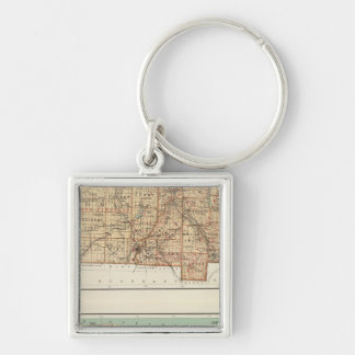 Llavero Wyoming, Livingston, Orleans, Genesee