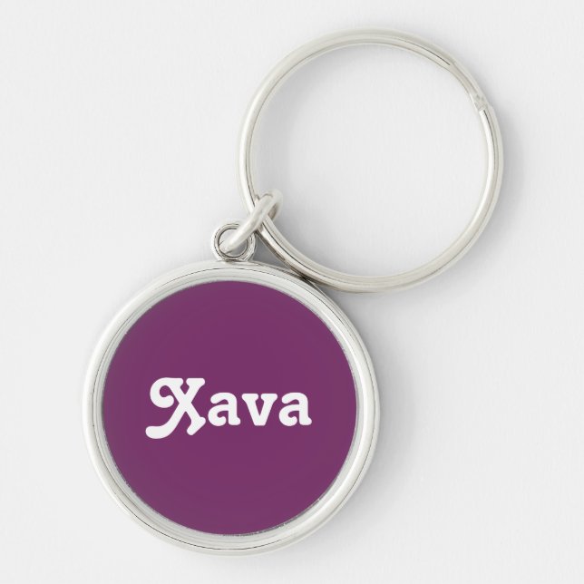 Llavero Xava cadena de claves (Frente)