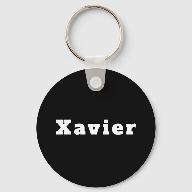 Llavero Xavier (Anverso)