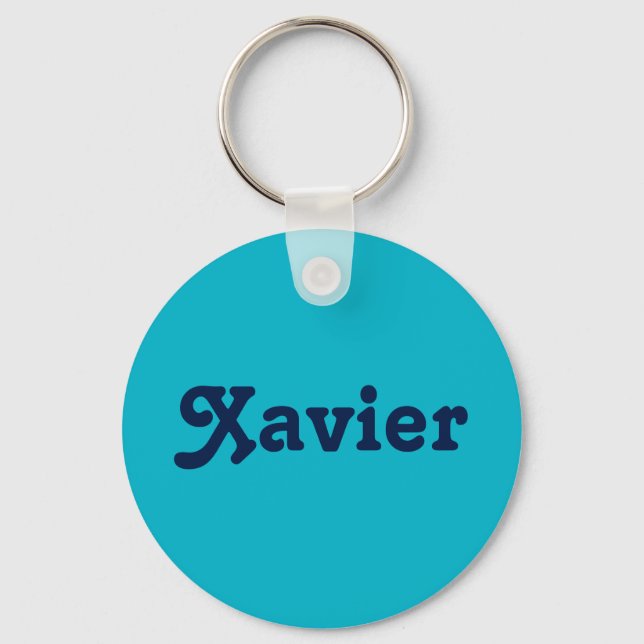 Llavero Xavier de la cadena de claves (Anverso)