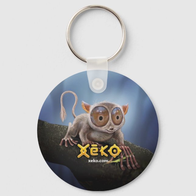 Llavero Xeko Tarsier Keychain (Anverso)