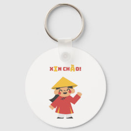 Llavero ¡XIN CHÀO! Keychain de Vietnam