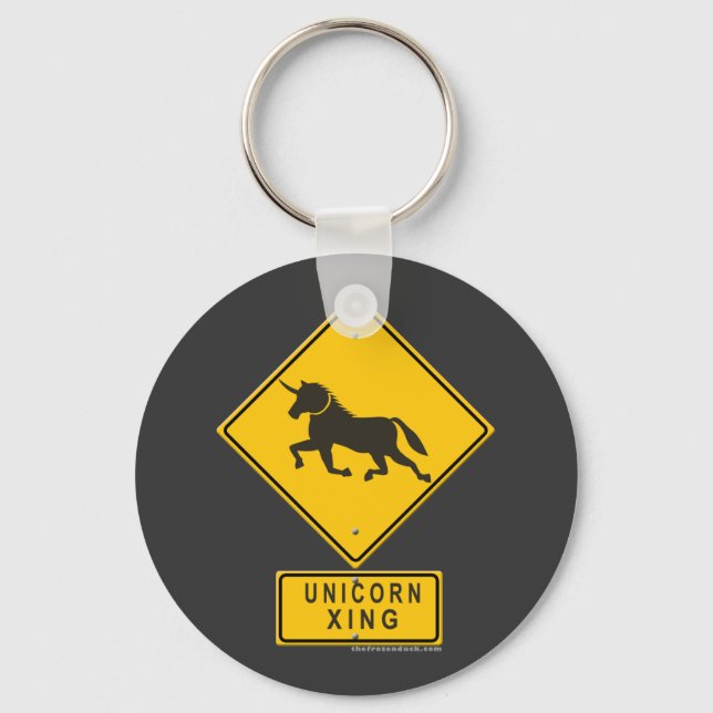 Llavero XING de Unicorn (Anverso)