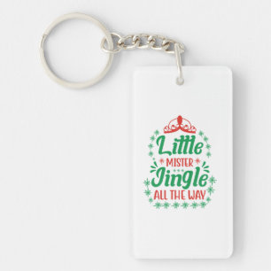 Llavero Xmas Art Little Mister Jingle Todo el camino